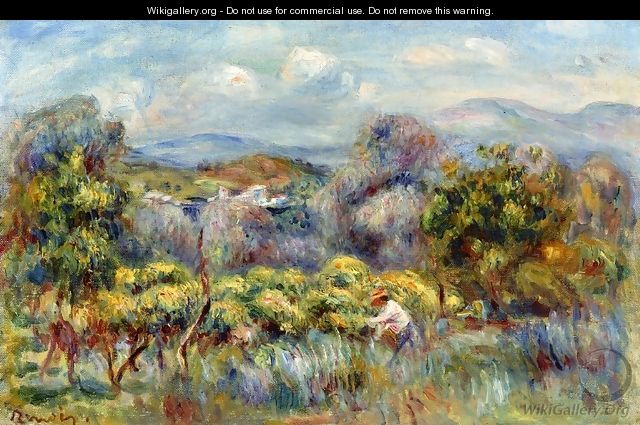 Orange Trees - Pierre Auguste Renoir