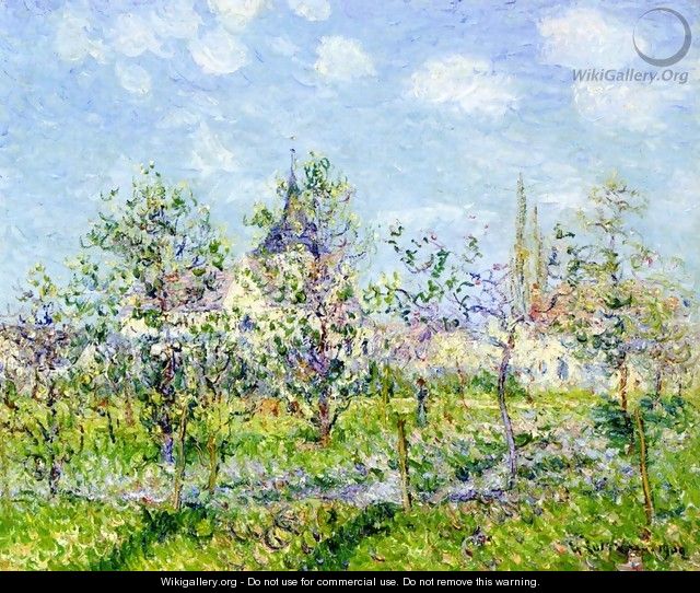 Flowering Orchard, Spring - Gustave Loiseau