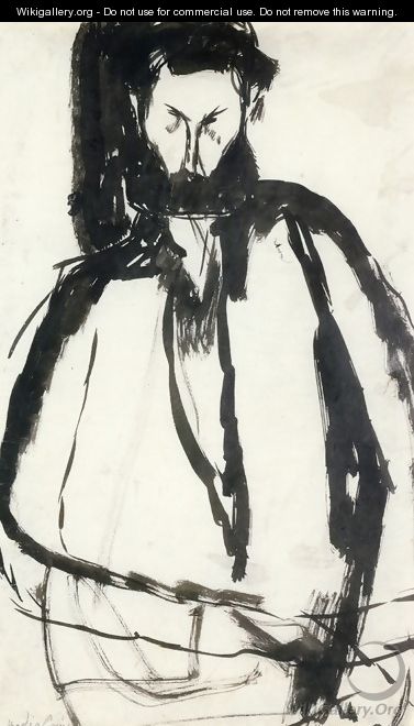 Bearded Man - Amedeo Modigliani