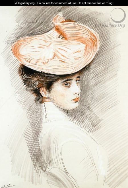 Portrait of a Woman, Madame Helleu - Paul Cesar Helleu