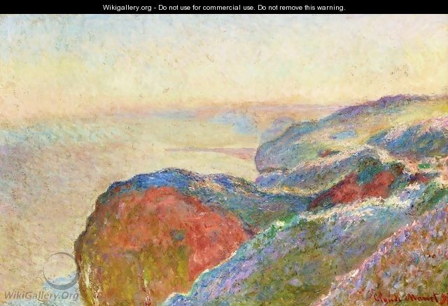 At Val Saint-Nicolas near Dieppe, Morning - Claude Oscar Monet