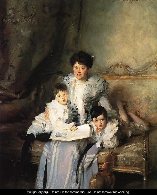 Mrs. Arthur Knowles and her Two Sons - John Singer Sargent