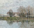 Banks of the Seine at Port-Marly - Alfred Sisley