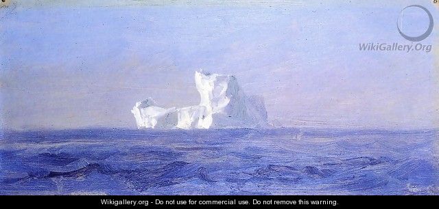 Off Iceberg, Newfoundland - Frederic Edwin Church