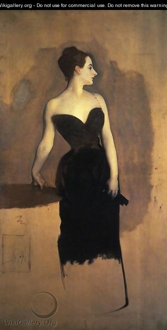 Madame Gautreau (unfinished) - John Singer Sargent