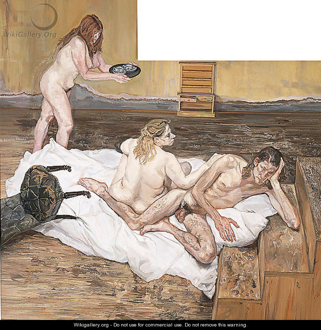 After Cezanne - Lucian Freud