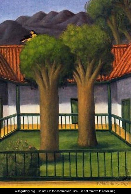 El Patio I - Fernando Botero