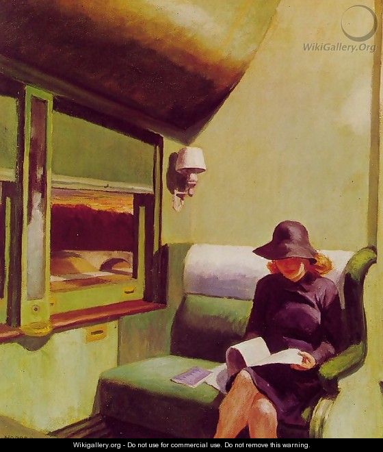 Compartment Car - Edward Hopper