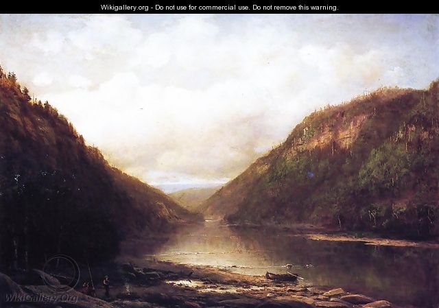 Fishing on the Conemaugh - George Hetzel