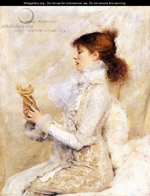 The Sarah Bernhardt Portrait - Jules Bastien-Lepage