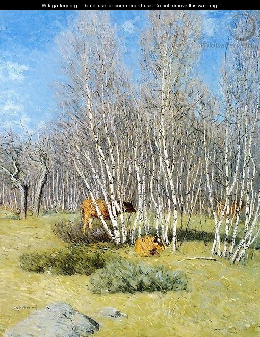 The Birches - Julian Alden Weir