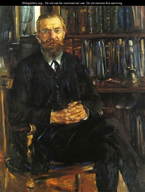 Portrait of Professor Eduard Meyer - Lovis (Franz Heinrich Louis) Corinth