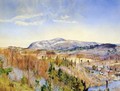 Mt. Everett from Monument Mountain in April - Henry Roderick Newman
