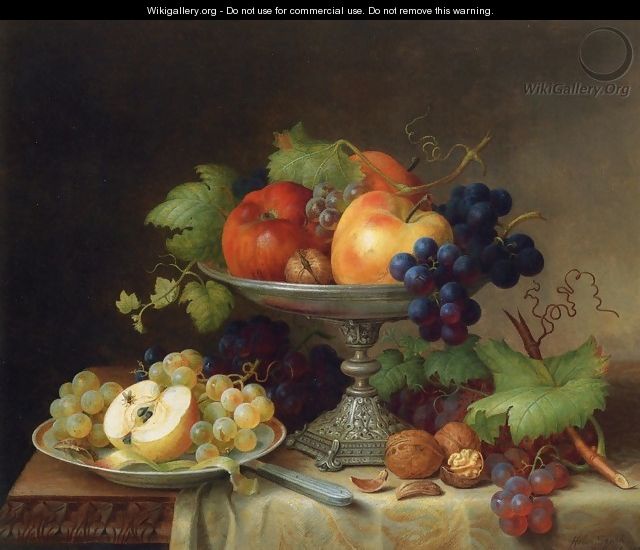 Still Life with Fruit - Helen R. Searle