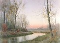 Evening Along the River - Henry Farrer