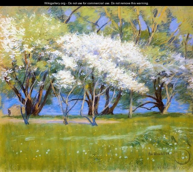 Spring Landscape - Theodore Wendel