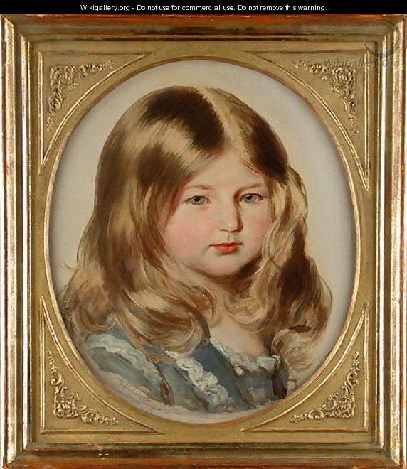 Princess Amalie von Sachsen-Coburg-Gotha - Franz Xavier Winterhalter