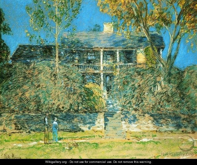 The Holly Farm - Frederick Childe Hassam