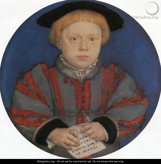 Portraito of Henry Brandon - Hans, the Younger Holbein