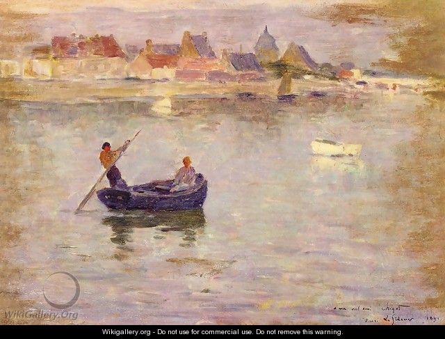 Boat Ride - Henri Eugene Augustin Le Sidaner