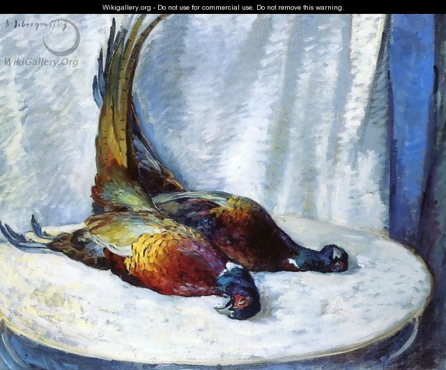 Two Pheasants - Henri Lebasque