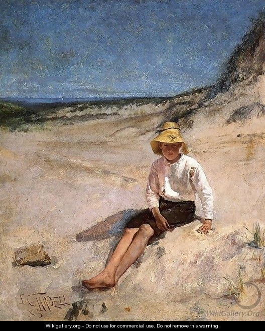 Boy on the Beach - Edmund Charles Tarbell
