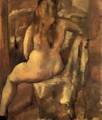 Seated Nude - Jules Pascin