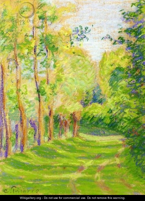 Landscape at Saint-Charles - Camille Pissarro