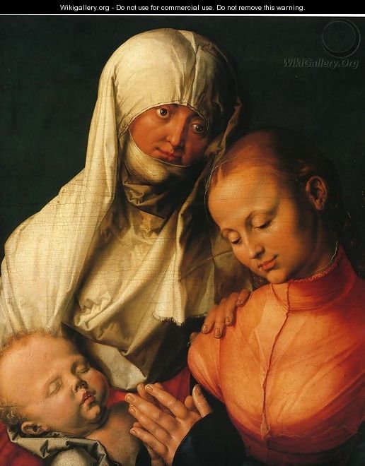 Virgin and Child with St. Anne - Albrecht Durer