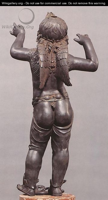 Allegoric Figure of a Boy (Atys), rear view - Donatello