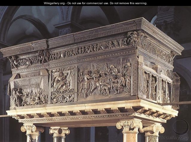 Pulpit on the right - Donatello
