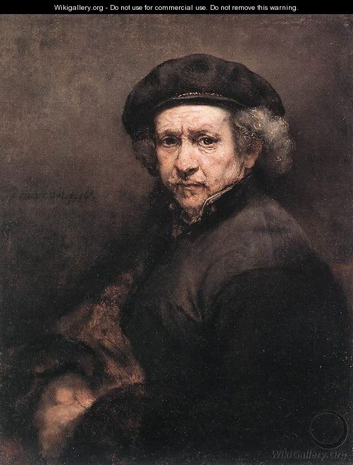 Self-Portrait III - Harmenszoon van Rijn Rembrandt