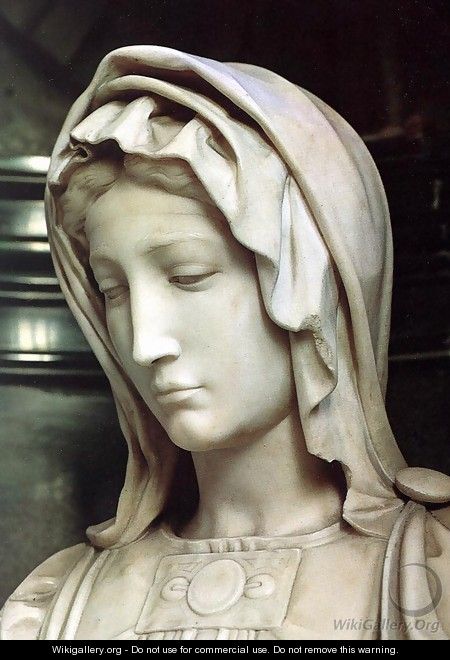 Madonna and Child [detail: 1] - Michelangelo Buonarroti