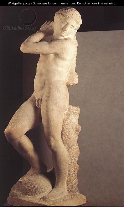 David-Apollo [detail: 1] - Michelangelo Buonarroti