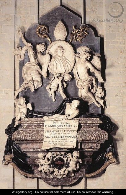 Memorial of Bishop Marius Ambrose Capello - Hendrick Frans Verbruggen