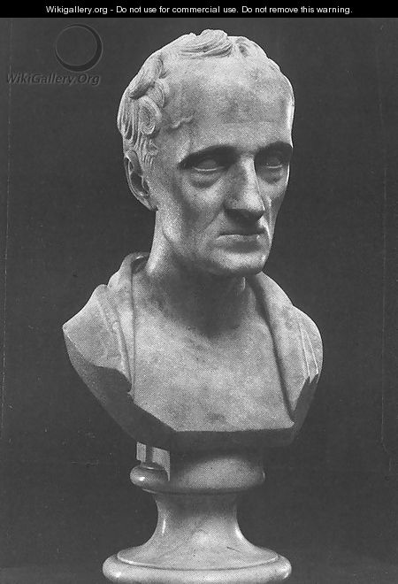 Bust of Ferenc Kazinczy - Istvan Ferenczy