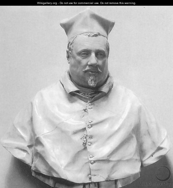 Bust of Scipione Borghese - Giuliano Finelli