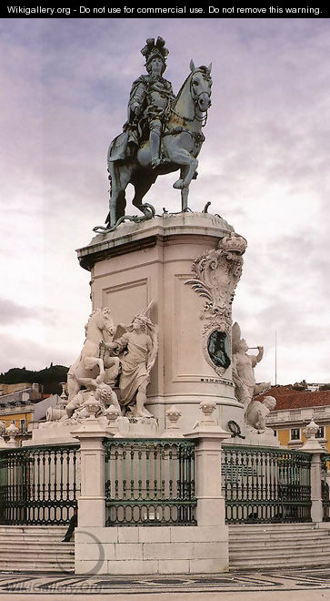Equestrian Statue of Jose I of Portugal - Joachim Machado de Castro