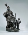 Minerva and Cupid - Girolamo Campagna