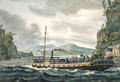 Steamboat Travel on the Hudson River I - Pavel Petrovich Svinin