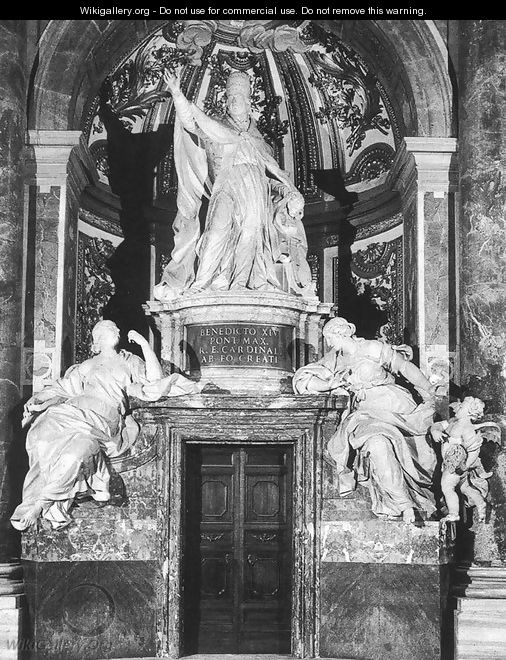 Tomb of Benedict XIV - Pietro Bracci