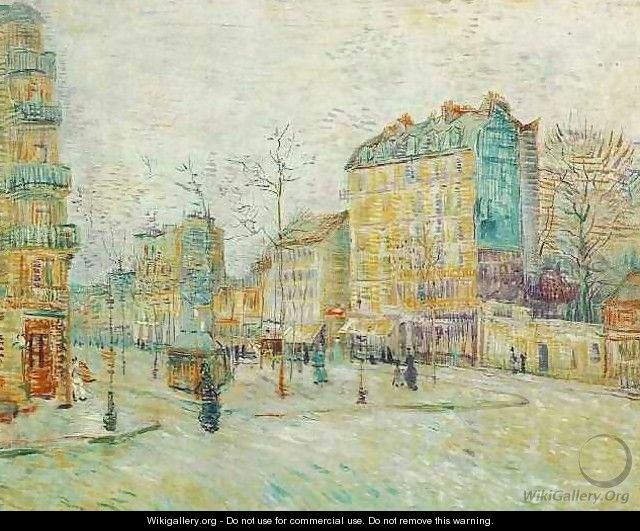 Boulevard De Clichy - Vincent Van Gogh