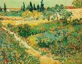 Flowering Garden With Path - Vincent Van Gogh