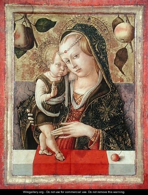 Virgin and Child, c.1485 - Carlo Crivelli