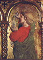 St. John the Evangelist, detail from the Sant'Emidio polyptych, 1473 - Carlo Crivelli
