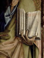 St. Paul, detail of the Book of Epistles, from the Sant'Emidio polyptych, 1473 - Carlo Crivelli