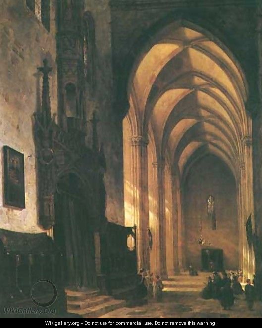 Interior of the Church - Aleksander Gryglewski