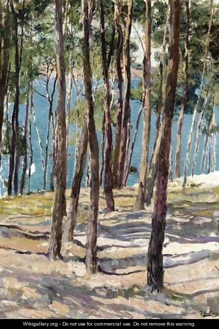 Pine Trees, Galicia (Pinos de Galicia) - Joaquin Sorolla y Bastida