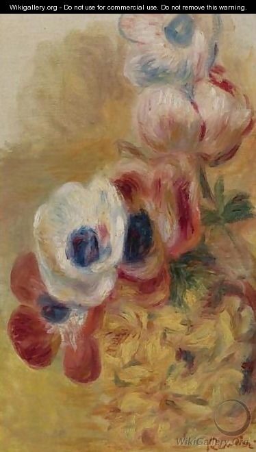 Anemones 2 - Pierre Auguste Renoir