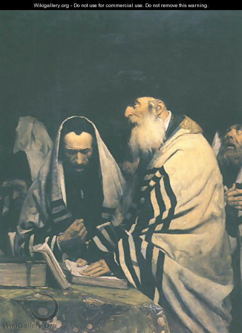 Praying Jews - Anton Kozakiewicz